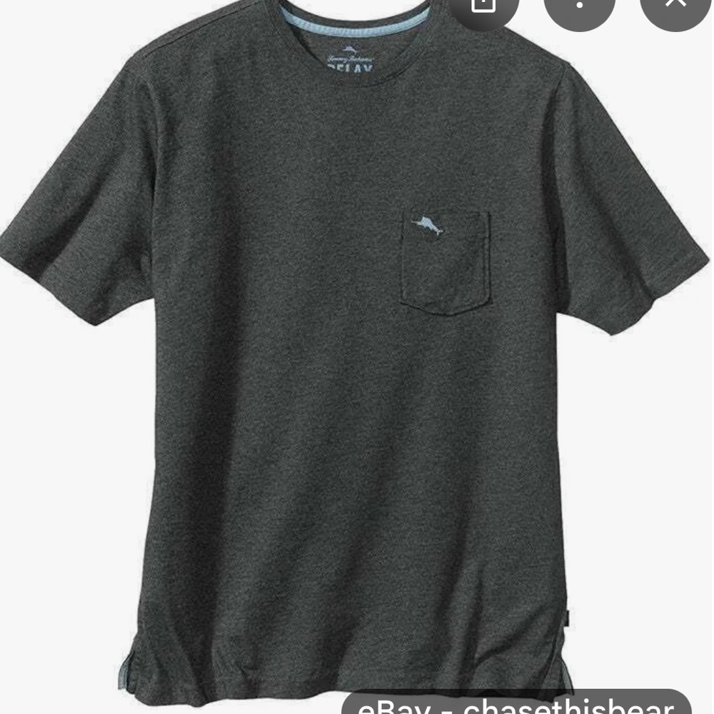 Tommy Bahama Men's Gray T-Shirt